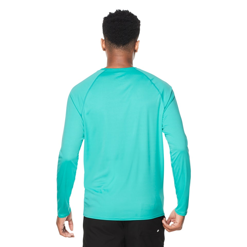 Easy Solid Long Sleeve Swim Rashguard
