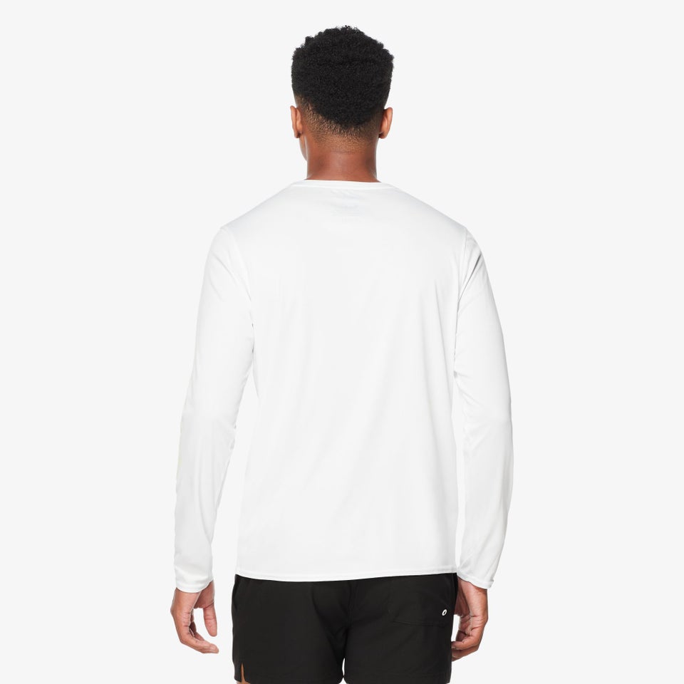 Graphic Long Sleeve Swim Rashguard