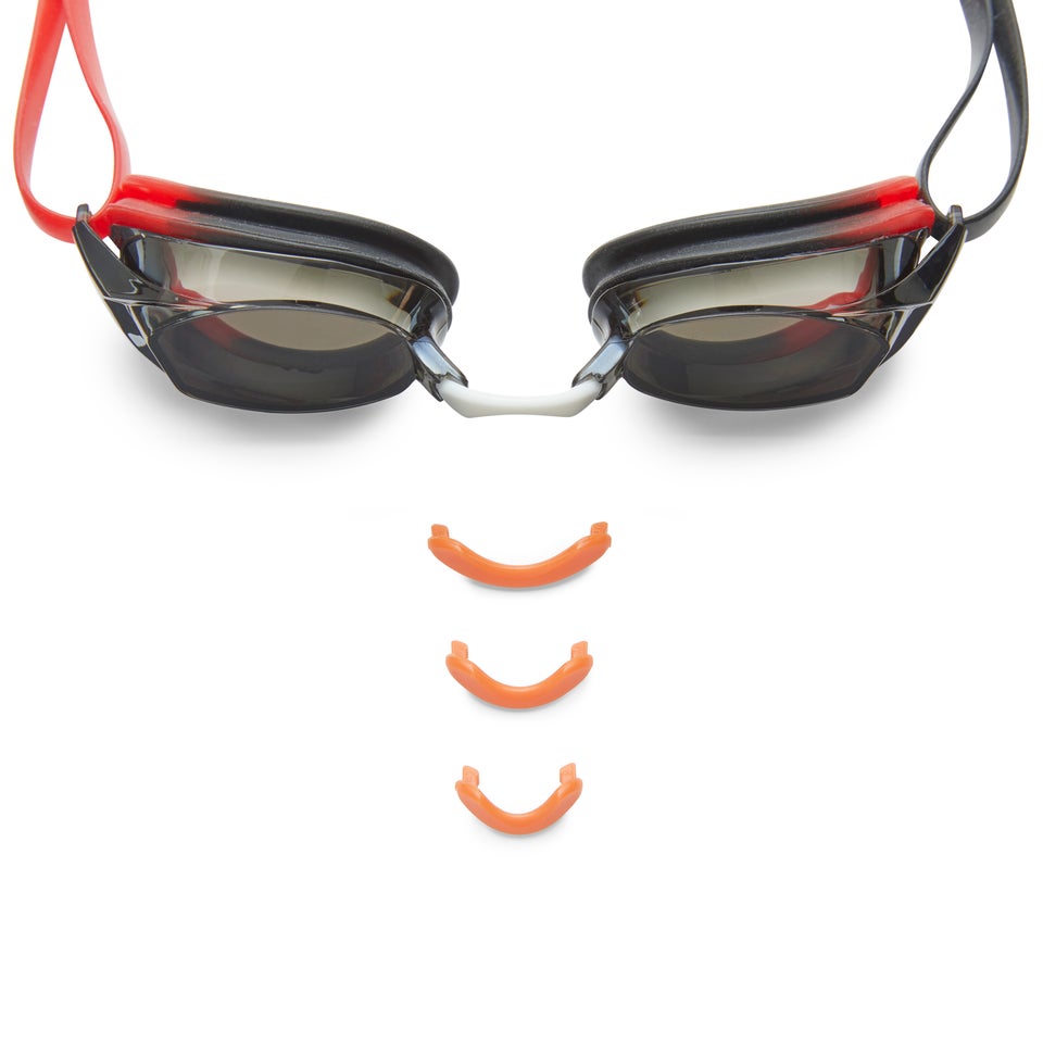 Vanquisher EV Mirrored Goggles Red