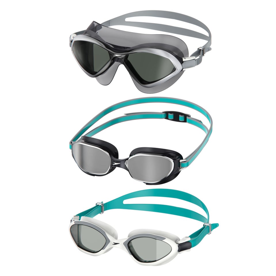 Adult 3-Pack Goggles Multicolour