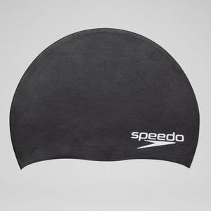 Junior Elastomeric Solid Silicone Cap Black
