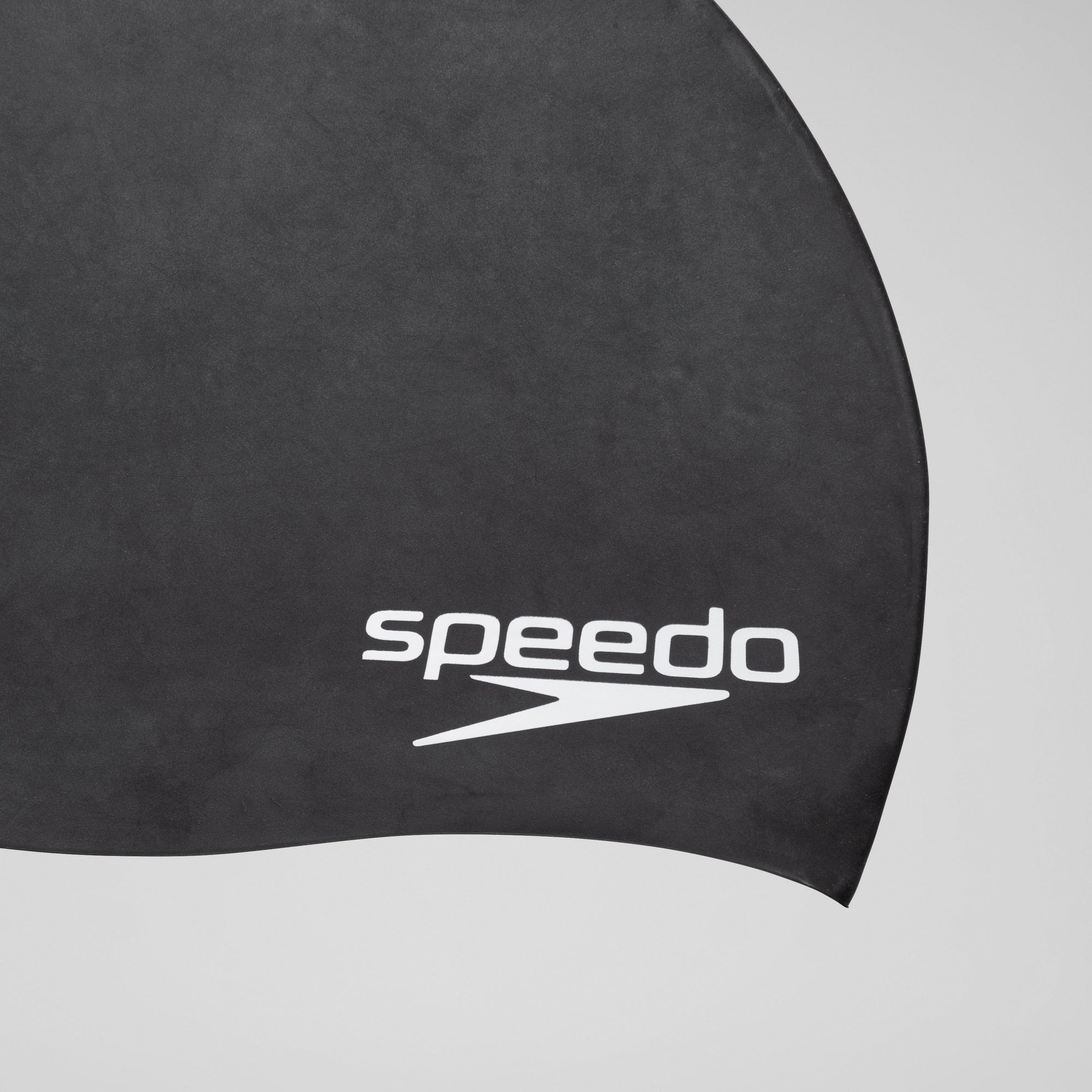 Junior Elastomeric Solid Silicone Cap Black | Speedo USA