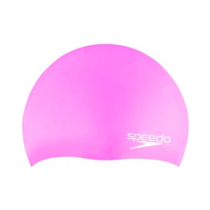 Junior Elastomeric Solid Silicone Cap Pink