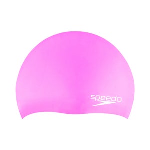 Junior Elastomeric Solid Silicone Cap Pink