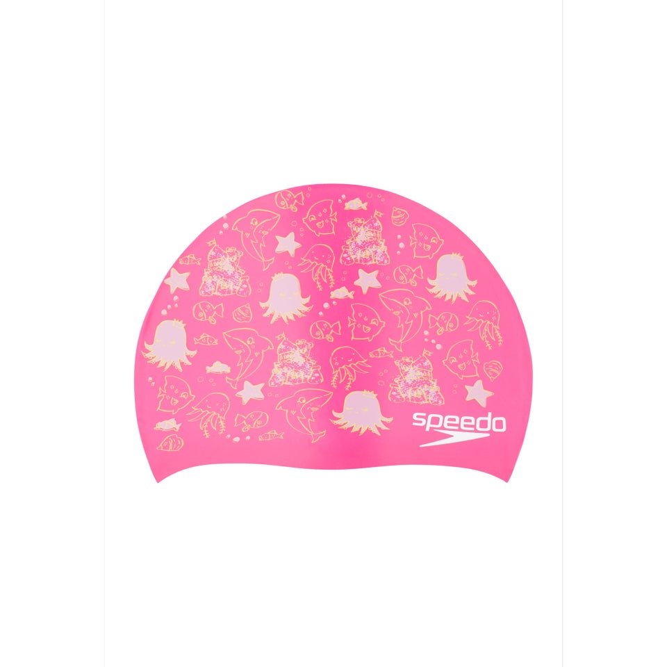 Kids Elastomeric Printed Cap