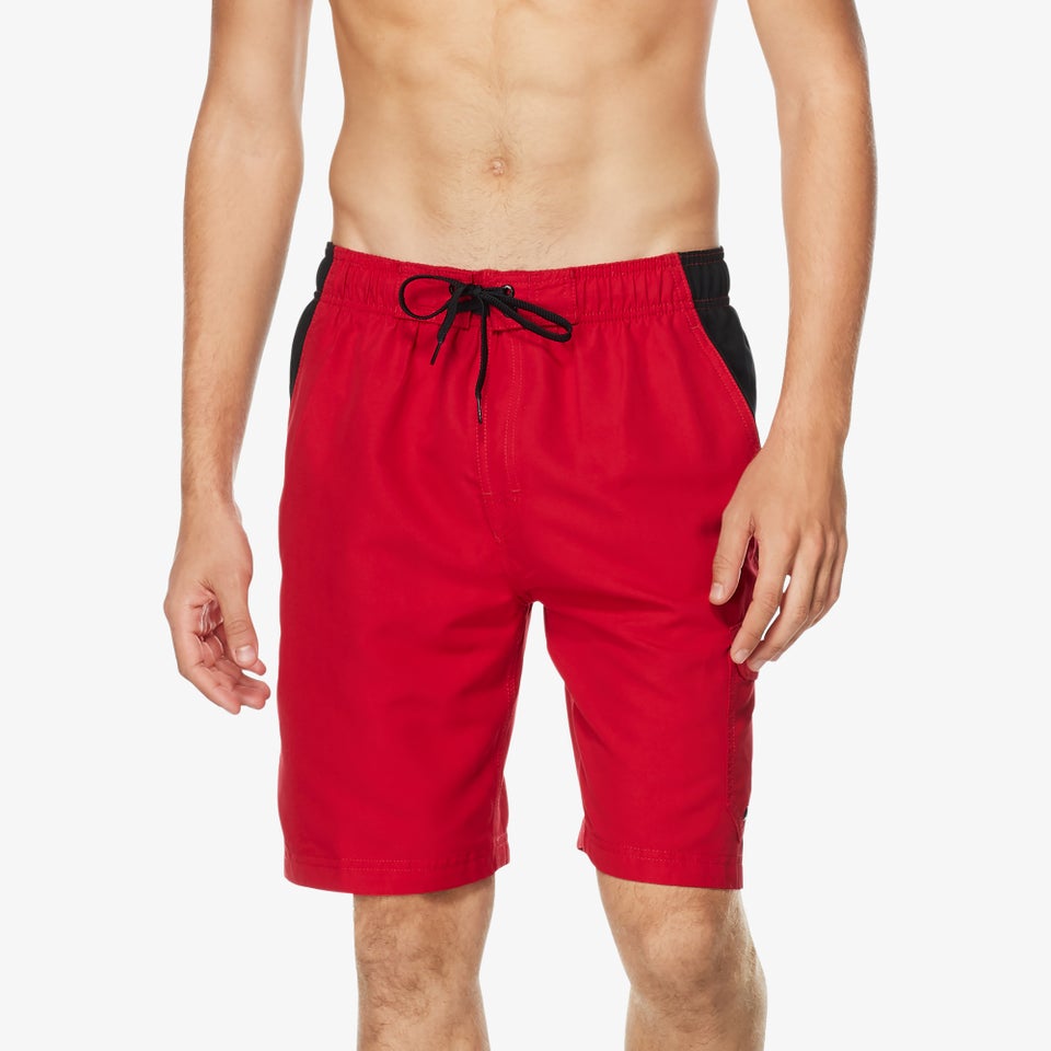 Men's Marina Sport Volley Swim Trunks Red