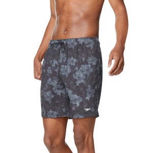 Fancy Floral Redondo Edge Volley 18" - Black | Size L