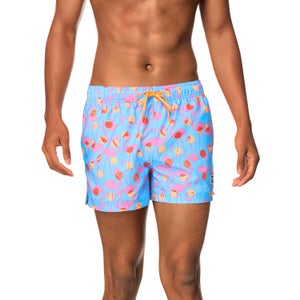 Printed Vibe Volley 14" - Blue | Size L