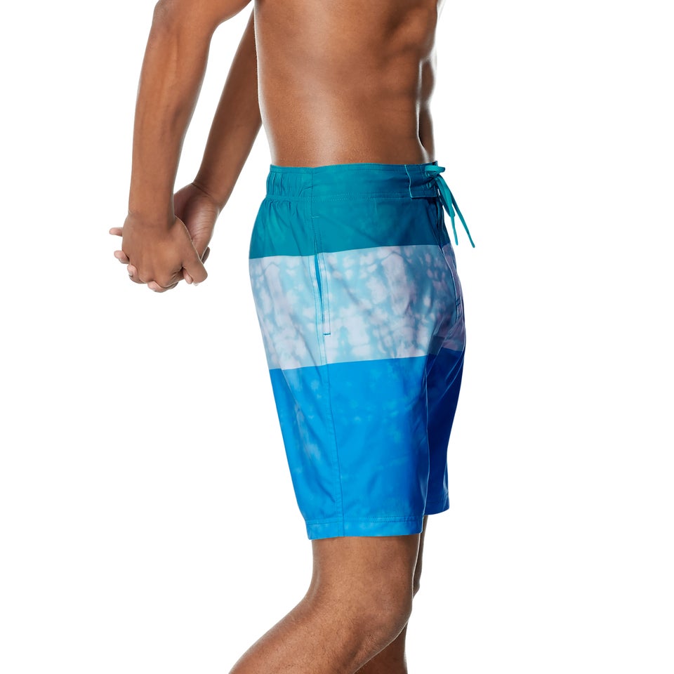 Tye Dye Colorblock Boardshort 20"