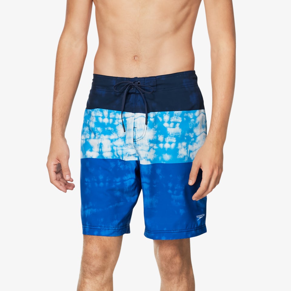 Tye Dye Colorblock Boardshort 20"
