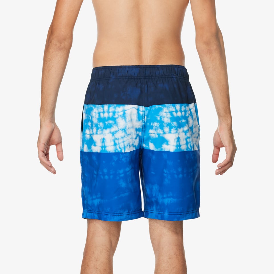 Tye Dye Colorblock Boardshort 20"