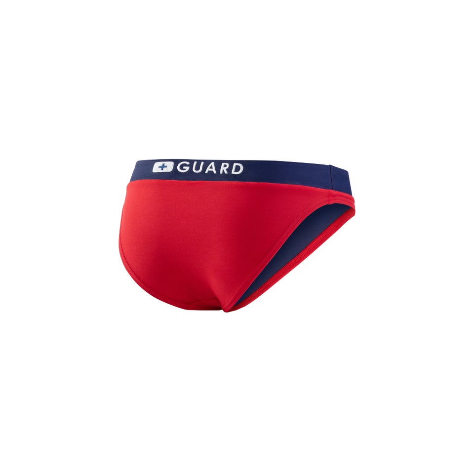 Women's Guard Hipster Bikini Bottom Red