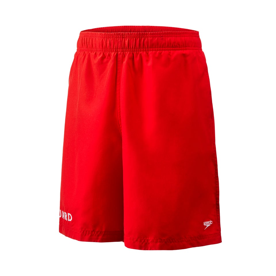 Men's Guard 19" Volley Swim Trunks Red