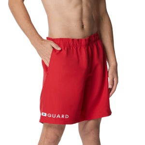 Men's Guard 19" Volley Swim Trunks Red