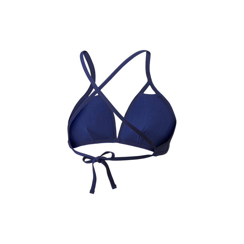 Women's Guard Triangle Bikini Top Purple