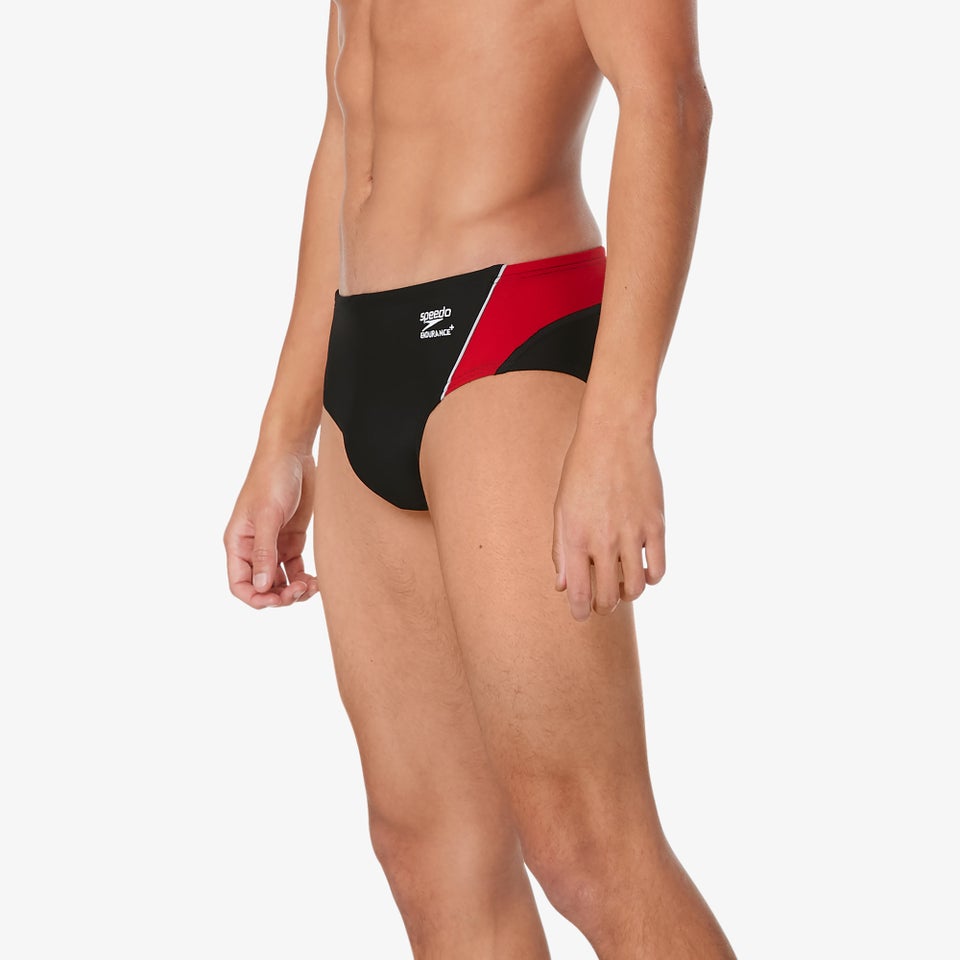 Men's Launch Splice Brief Red
