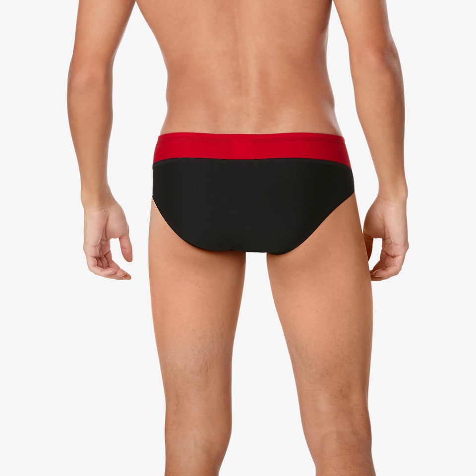 Men's Launch Splice Brief Red