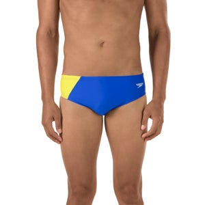 Revolve Splice Brief - Blue/Yellow | Size 22