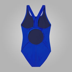 Women's Solid Super Proback One Piece - Speedo Endurance+ Blue