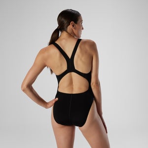 Women's Endurance+ - Super Proback Solid Onepiece Black