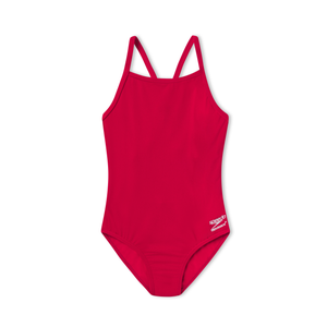 Women's Flyback Youth Training Suit One Piece Red