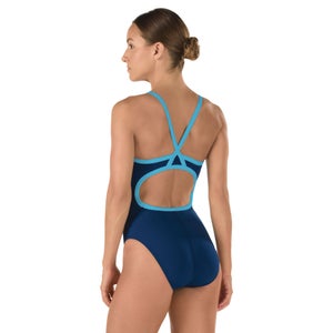 Women's Endurance+ Solid Flyback Training One Piece Green