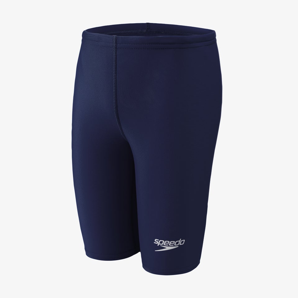Boy's Powerflex Solid Jammer Navy