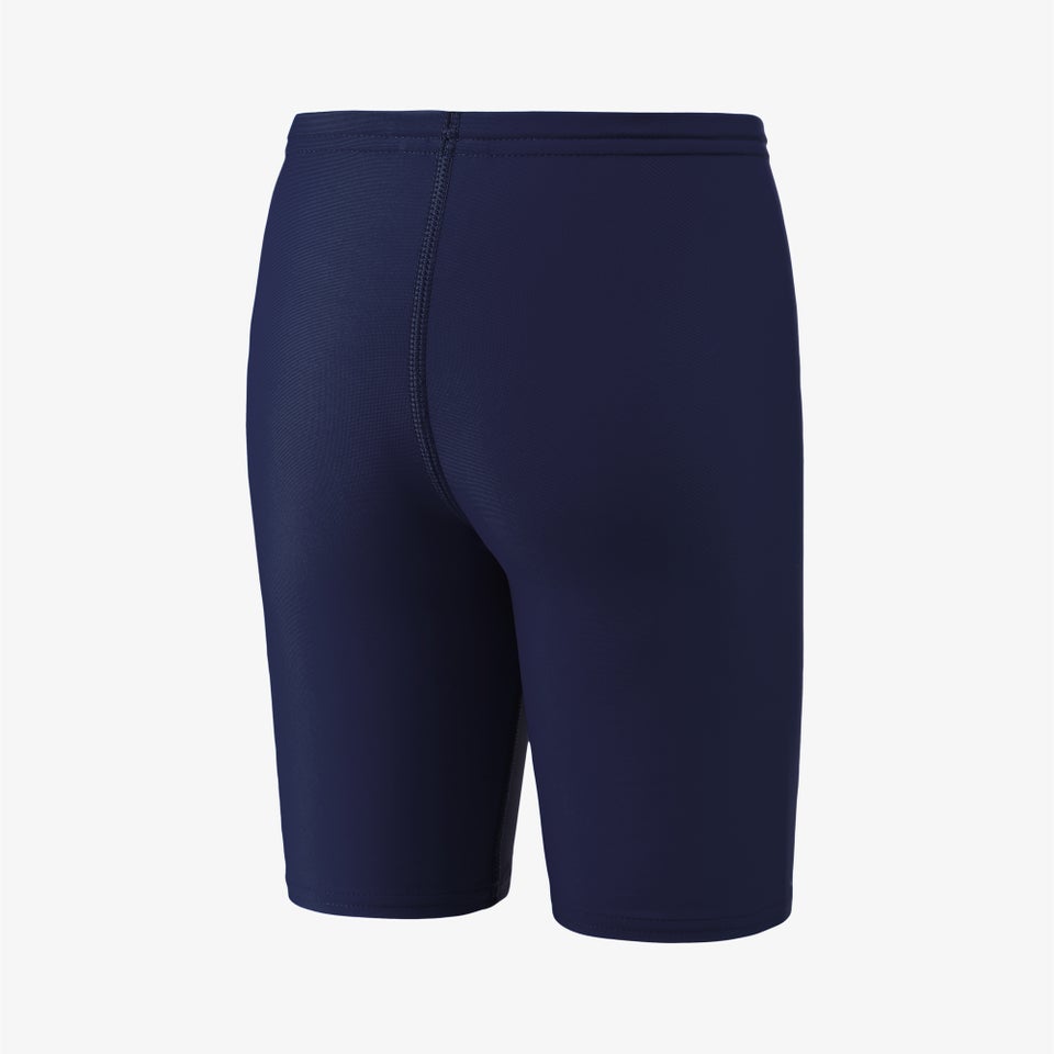 Boy's Powerflex Solid Jammer Navy