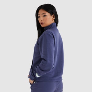 Mighty 1/2 Zip Track Top Dark Blue