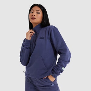 Women's Mighty Half Zip Track Top Dark Blue - 6
