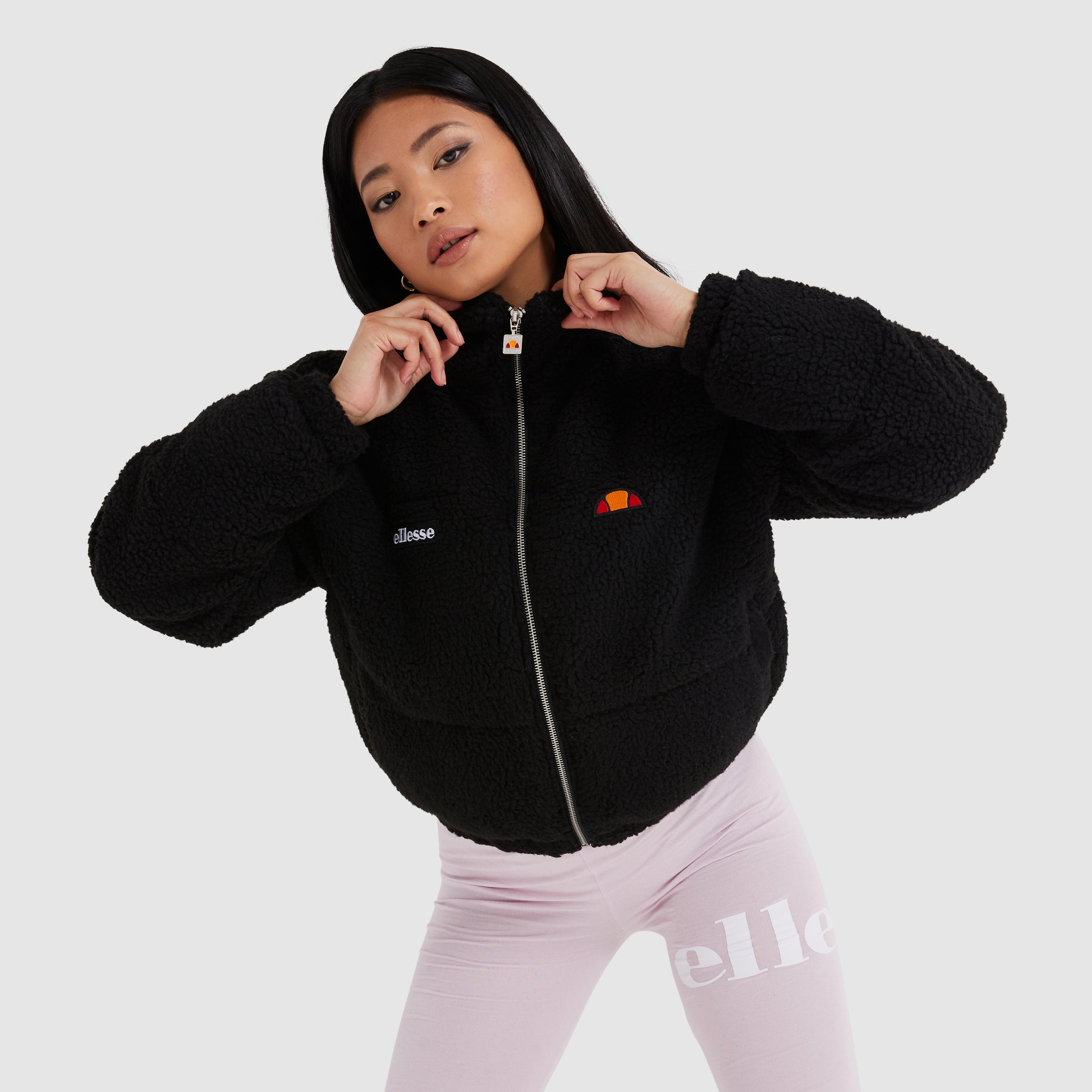 Justine Padded Jacket Black | ellesse UK
