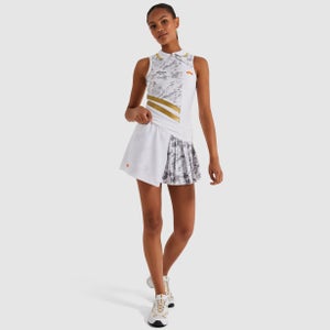 Women's Binary Skort White