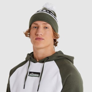 Pajo Pom Pom Beanie Au Dark Green - One Size