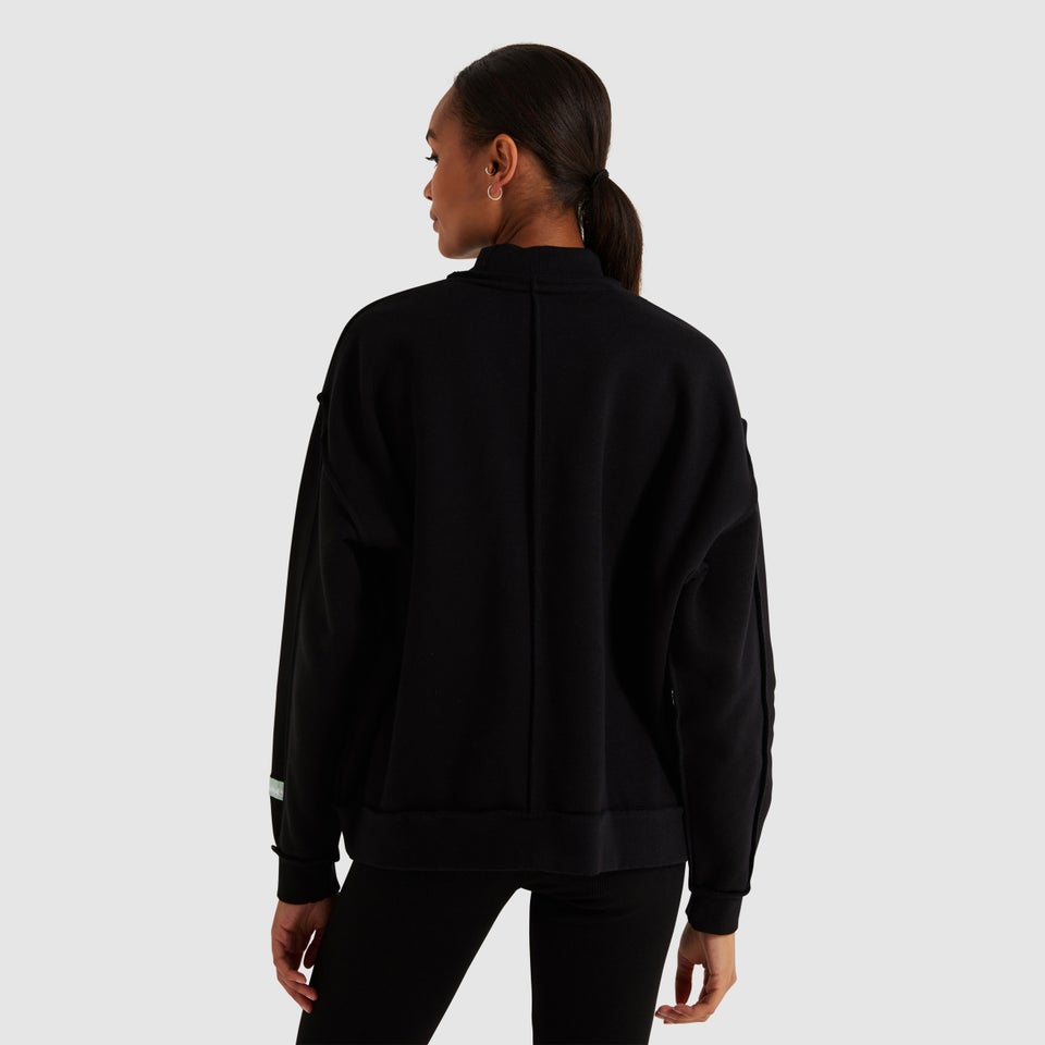 Women's Satana Oversized Sweatshirt Black