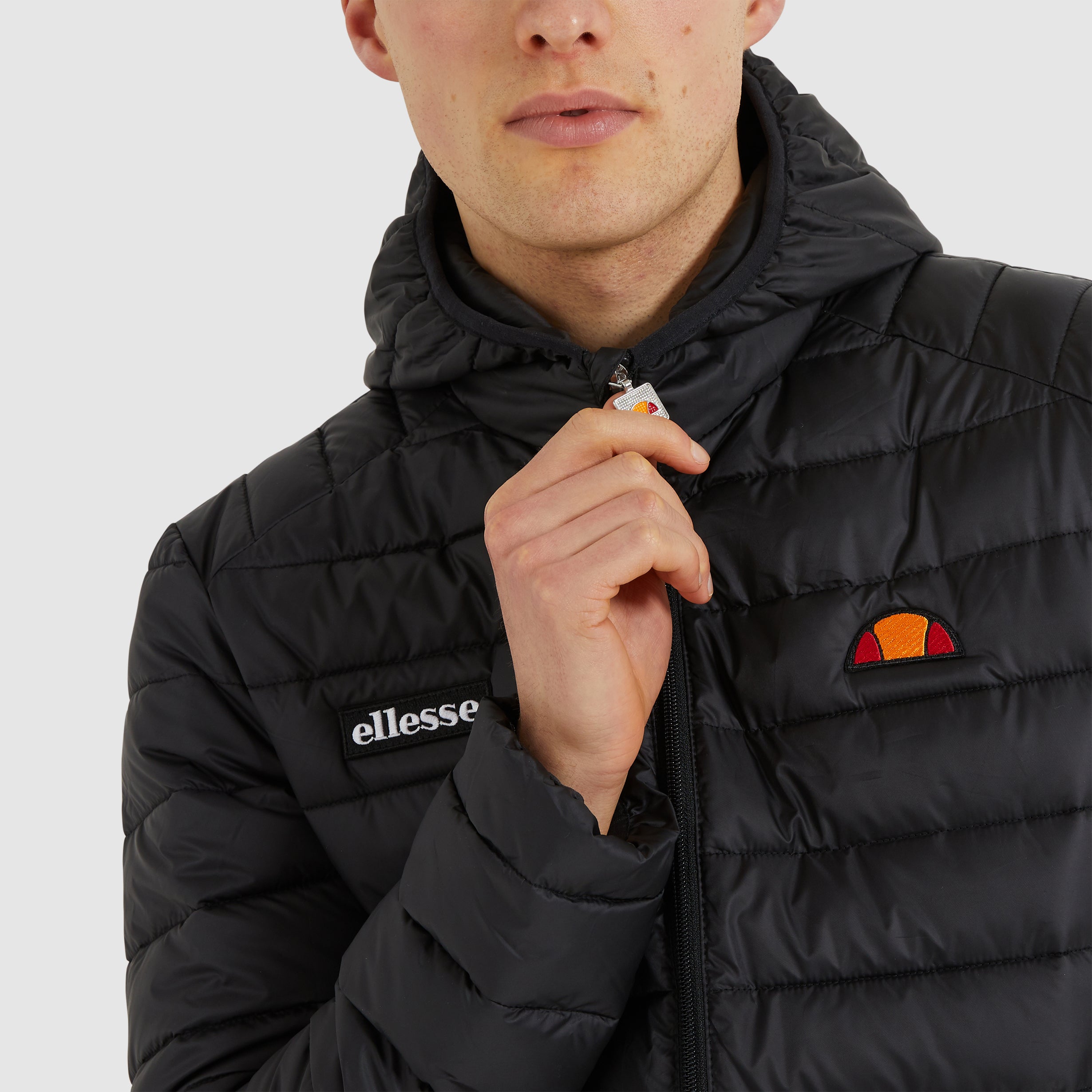 Men's Lombardy Padded Jacket Black | ellesse UK