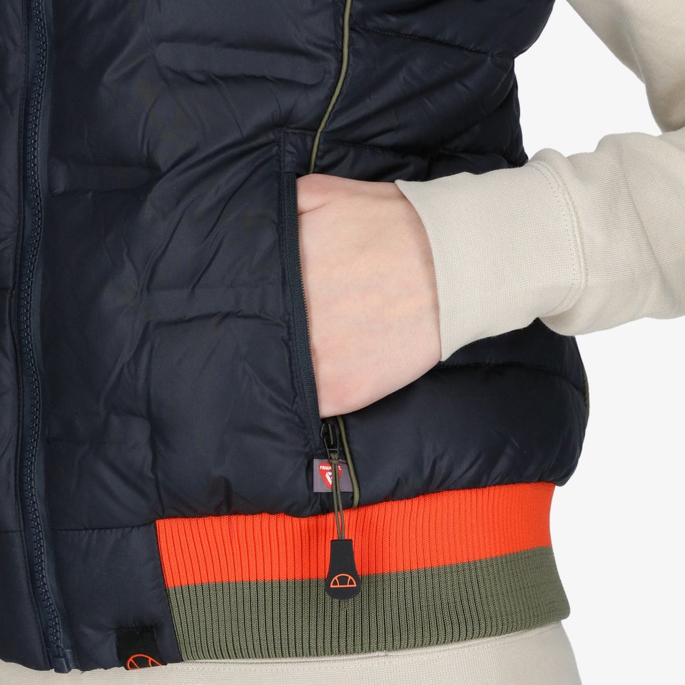 Imbottita Gilet Schwarz für Damen