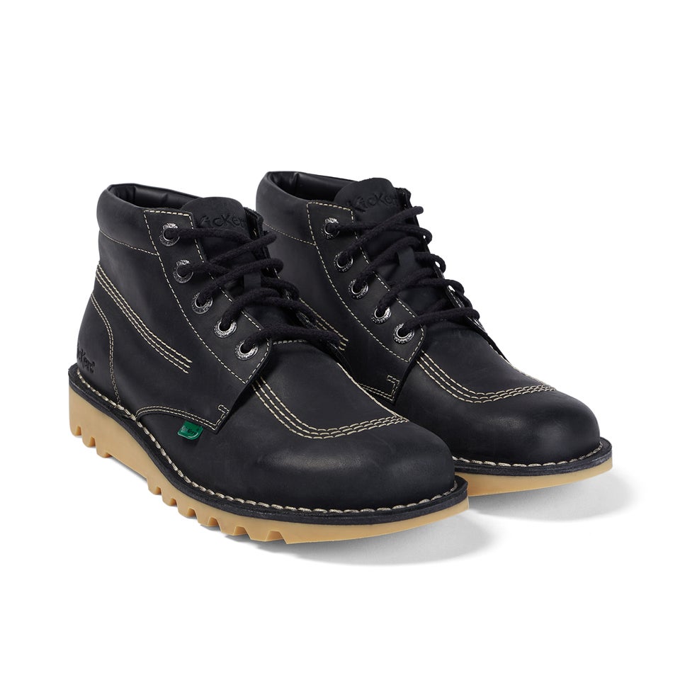 Adult Unisex Kick Hi Black/White