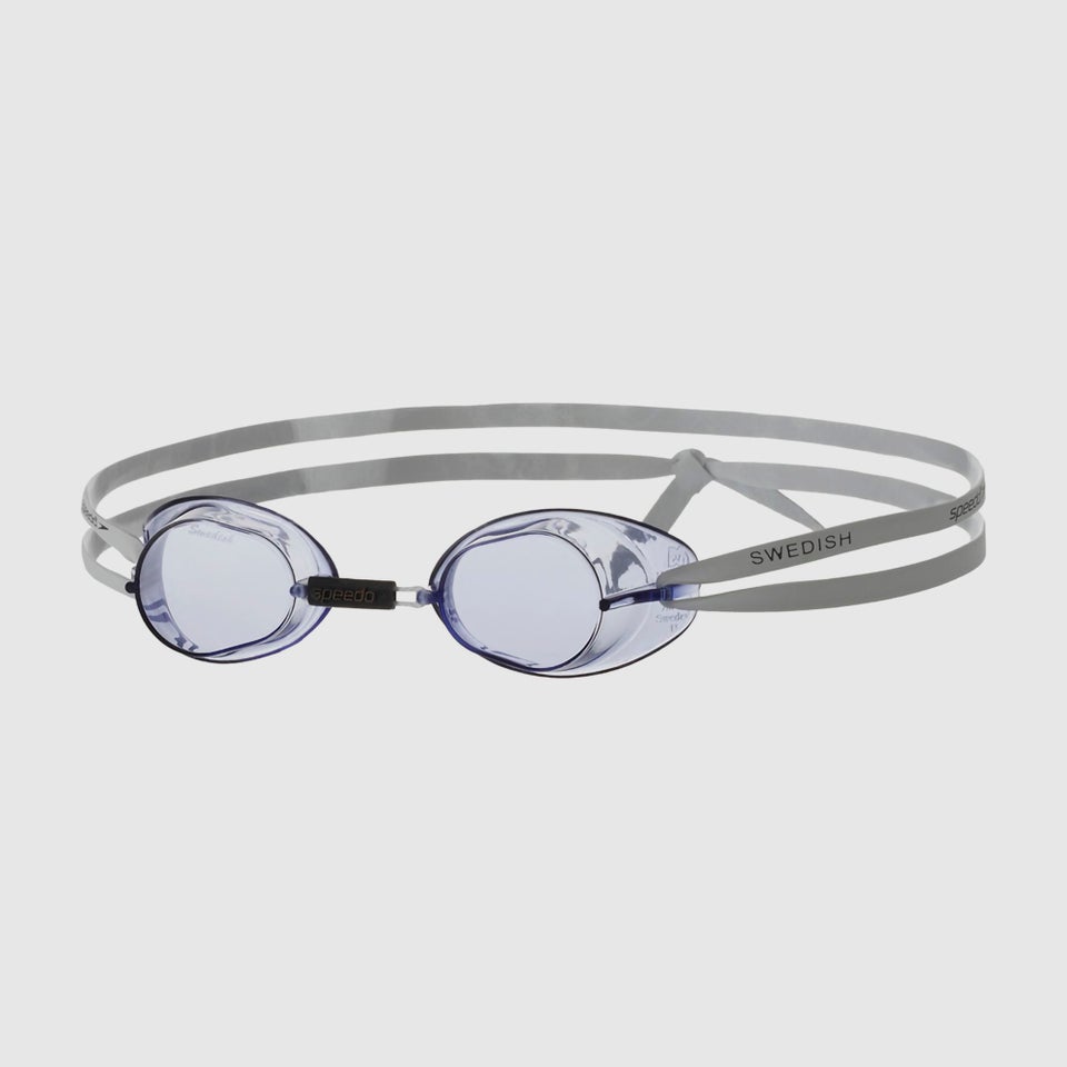 Lunettes de natation suédoises Adulte Mirror bleu