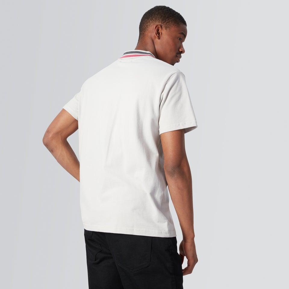 Men's Short Sleeve Polo Shirt Grey