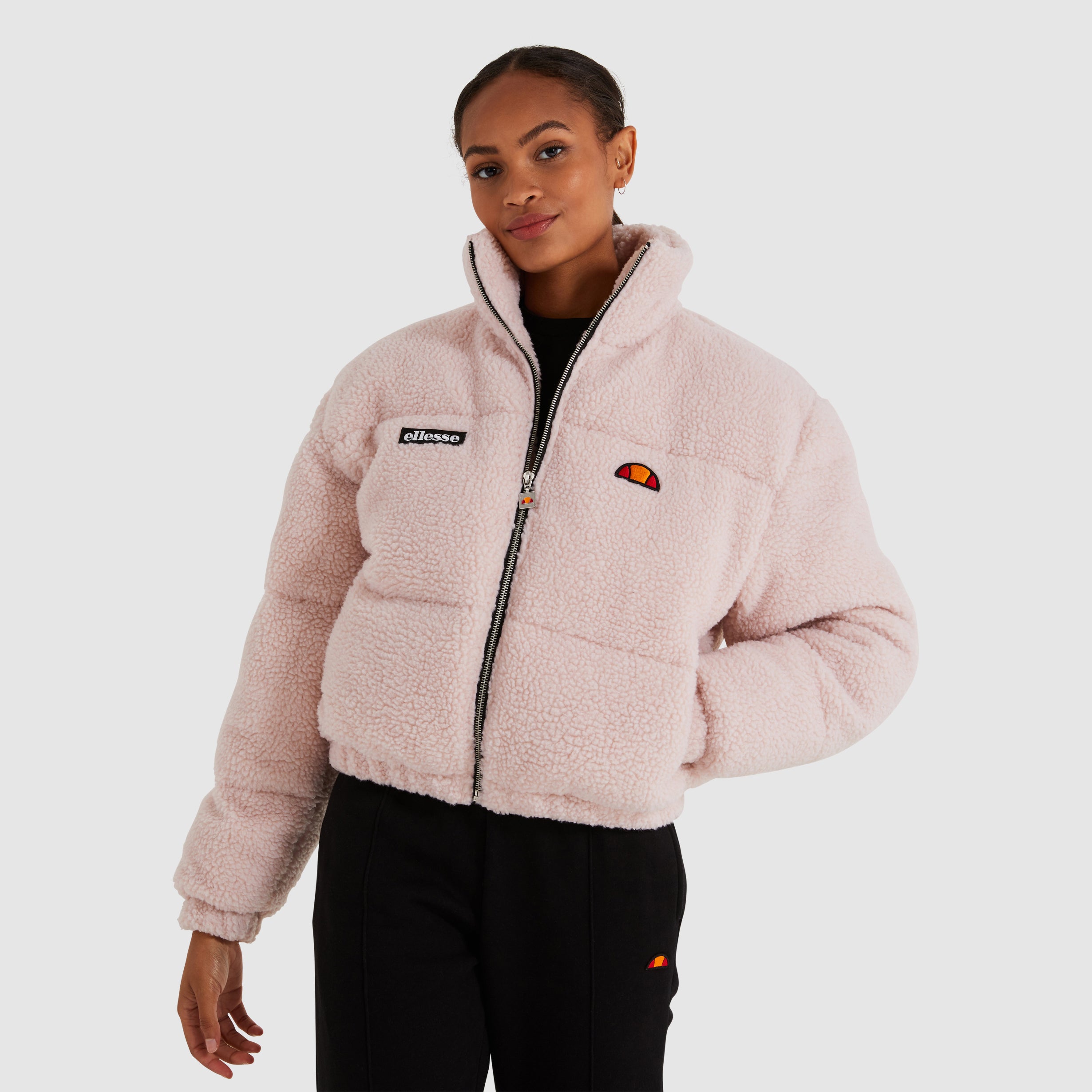 Justine Padded Jacket Light Pink | ellesse UK