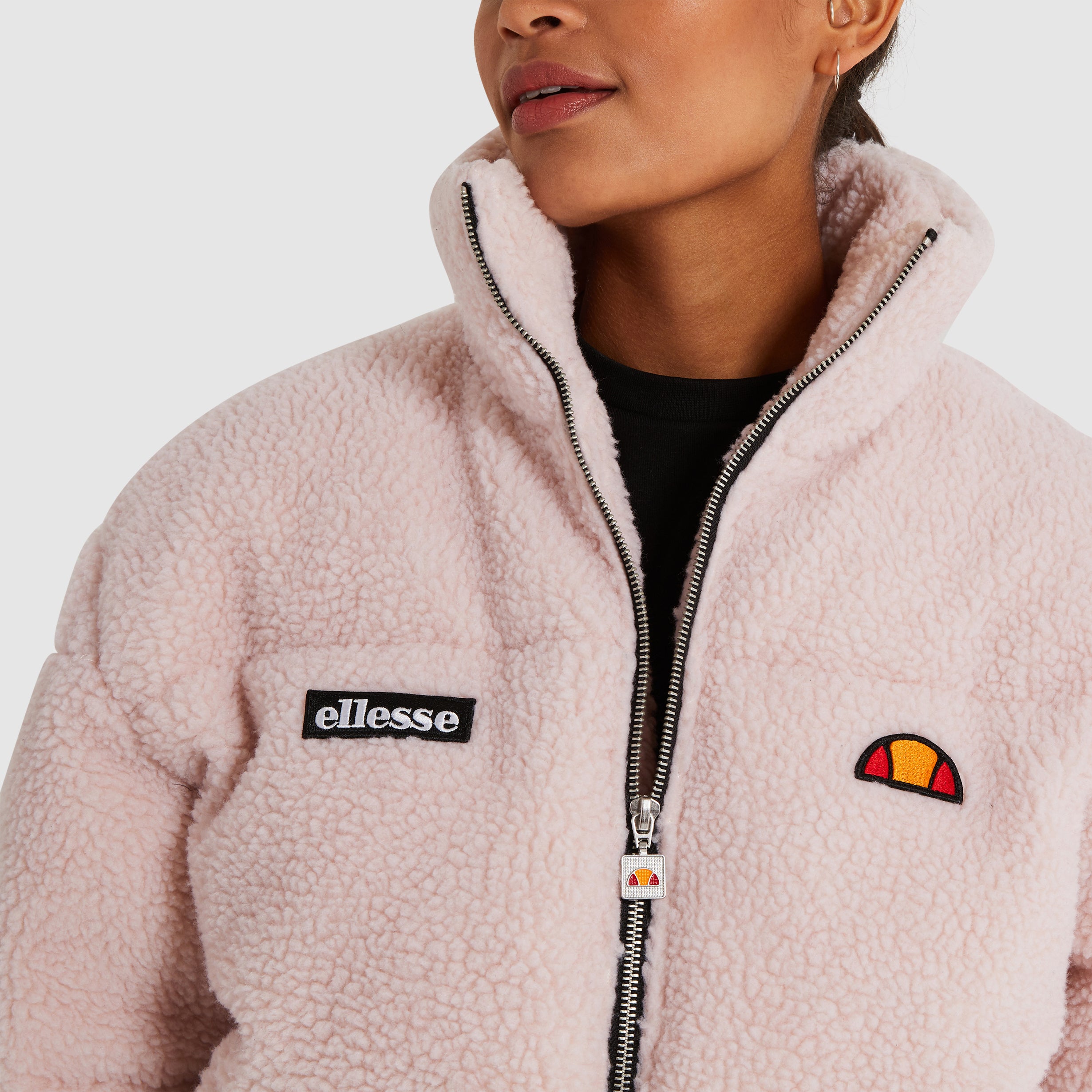 Justine Padded Jacket Light Pink | ellesse UK