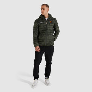 Lombardy Tie Dye Padded Jacket Dark Green