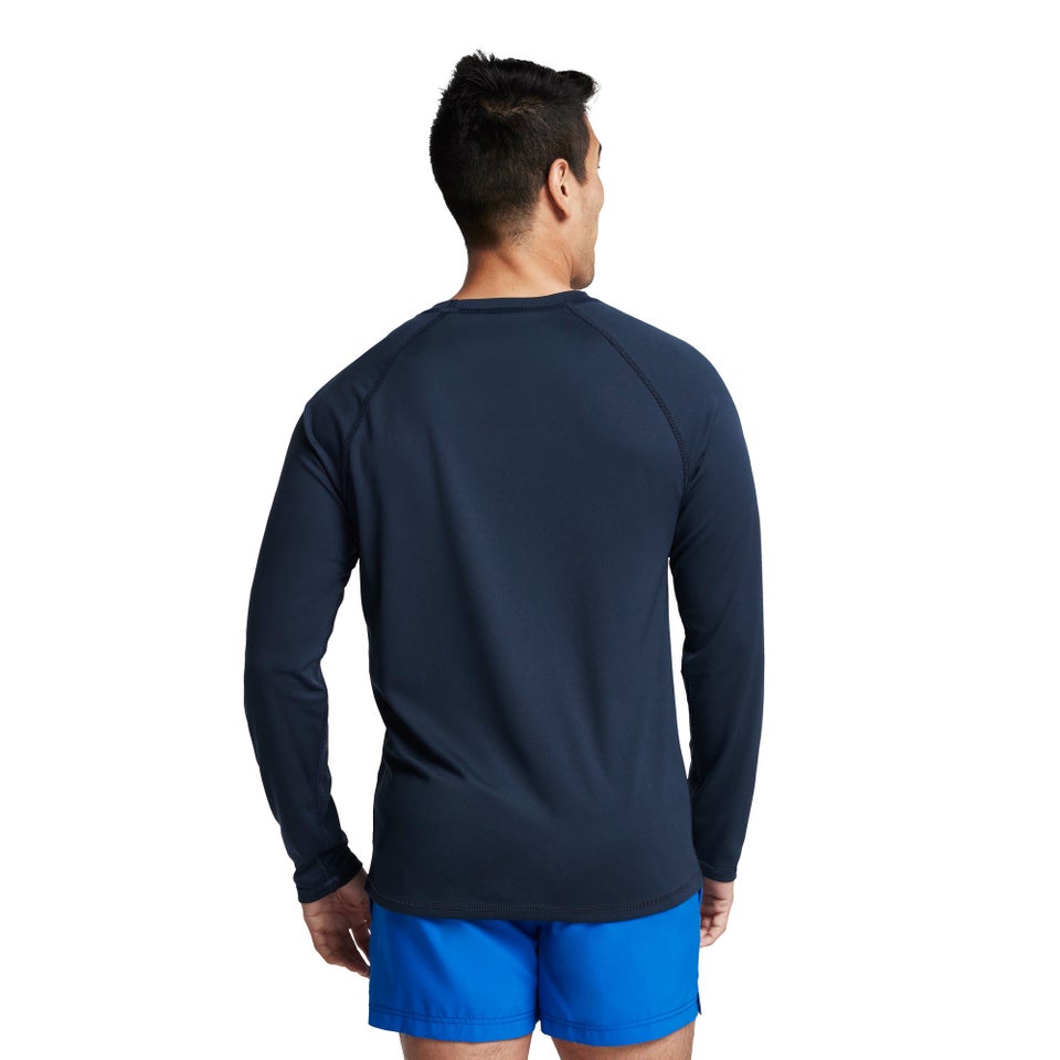 Men's Easy Long Sleeve Rashguard Navy
