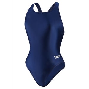 Girl's Solid Youth Super Pro One Piece Navy - D20 YTH
