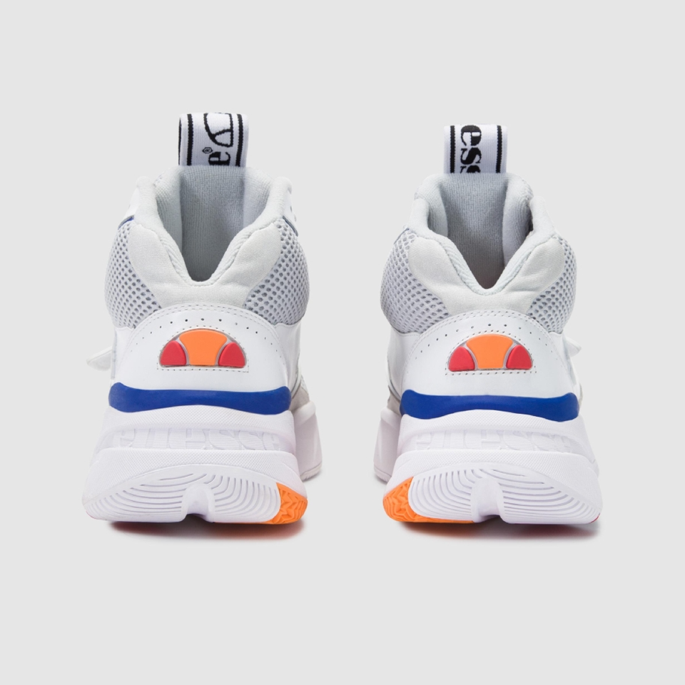 Mens Aurano Mid Trainer White/Blue