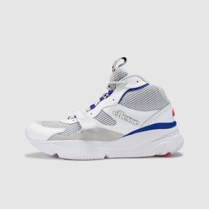 Mens Aurano Mid Trainer White/Blue
