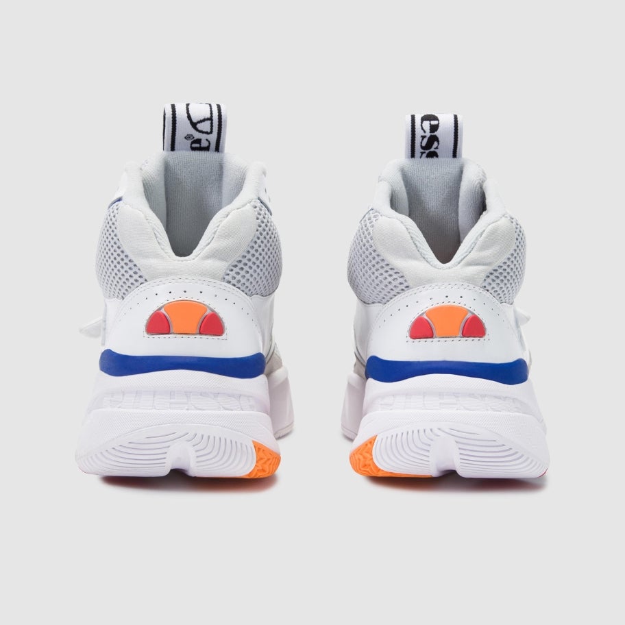 Mens Aurano Mid Trainer White/Blue