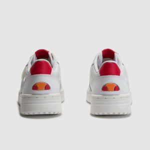 Bustino Sneaker Weiß/Rot für Damen