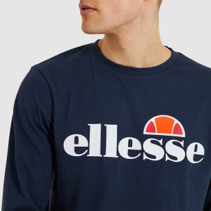 SL Grazie Langarm-T-Shirt Marineblau