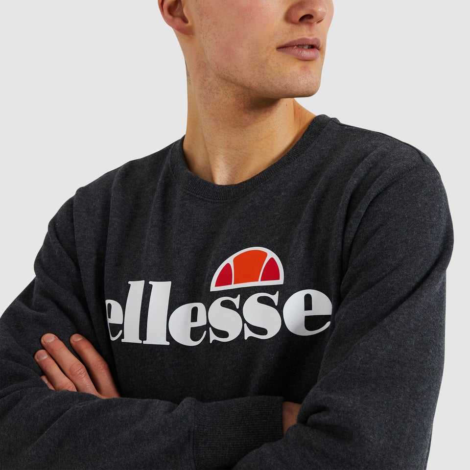 Sl Succiso Sweatshirt Dunkelgrau meliert